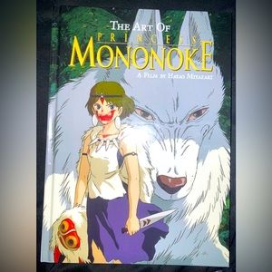Art book (princess mononoke) Hayao Miyazaki
